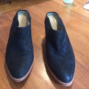 Poppy Barley Heeled Mule